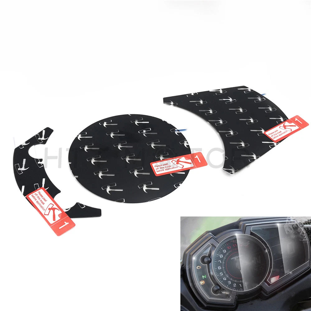 Cluster Scratch Protection Film for Kawasaki Ninja 650 (2017)