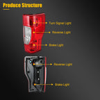 Pair Tail Lights for Ford F250 F350 Super Duty (2020–2022)