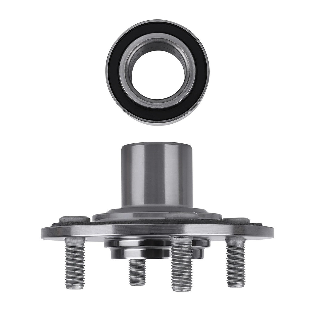 2pc Front Wheel Hub & Bearing for Honda Civic EX (1992) 510030 930456