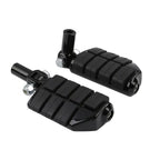 Black Passenger Footpeg Clevis Mount for Harley Heritage Softail (2000-2006)