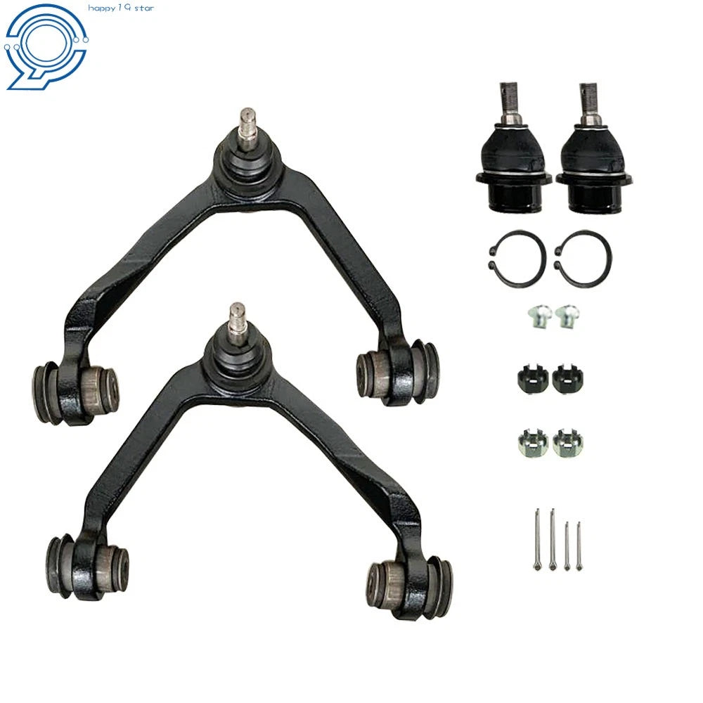 Set of 4 Front Upper Control Arm Ball Joints for Ford F-250 (1997–1999)