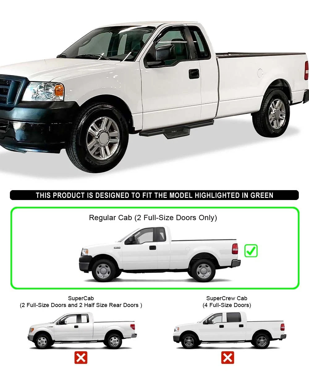Pocket Steps for Ford F150 Regular Cab (2004-2008)