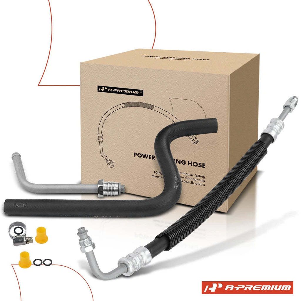 2X Power Steering Pressure & Return Line Hose for Chevy Camaro (1993–2002)