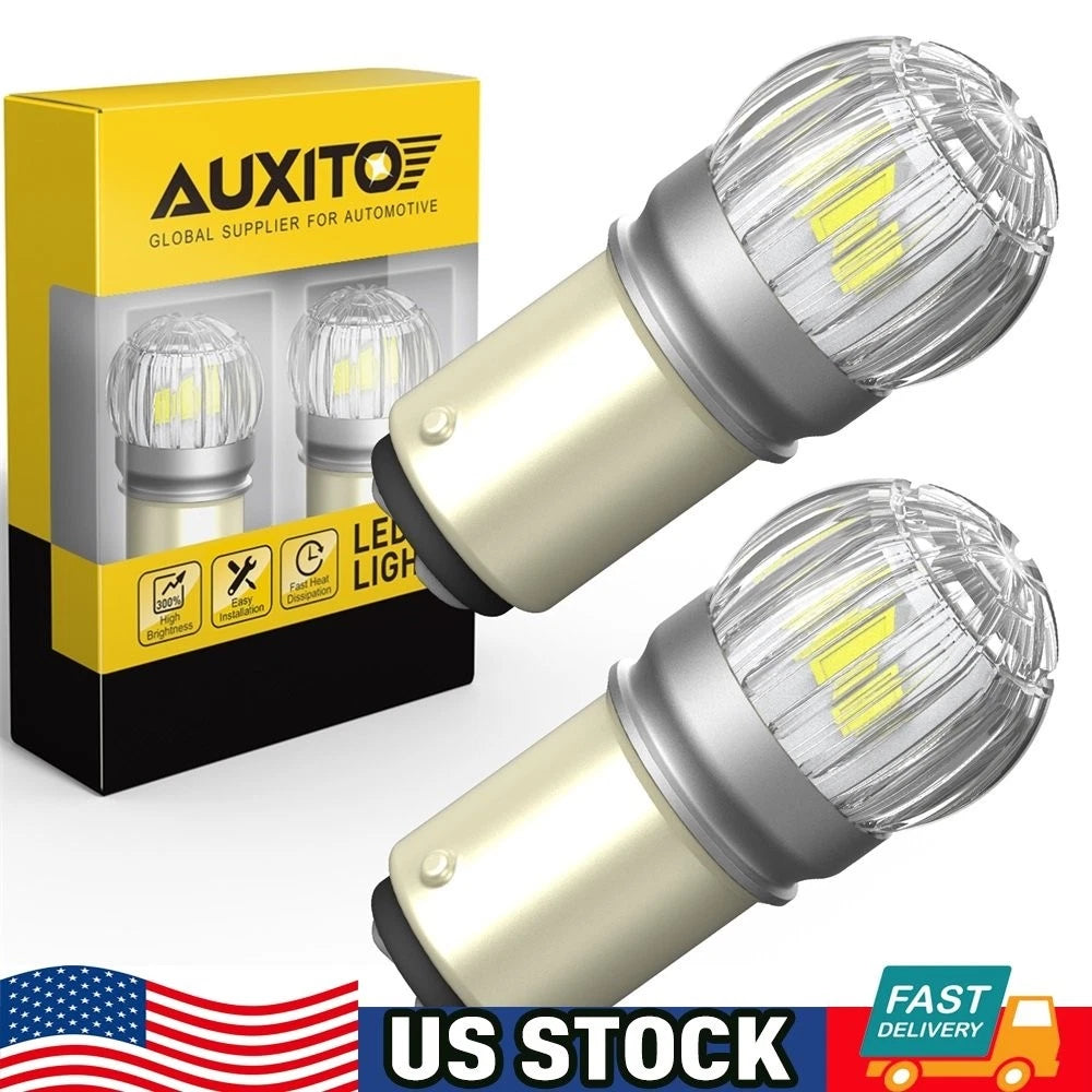 2X LED Turn Signal Reverse Parking Light Bulb for AUXITO (6000K)