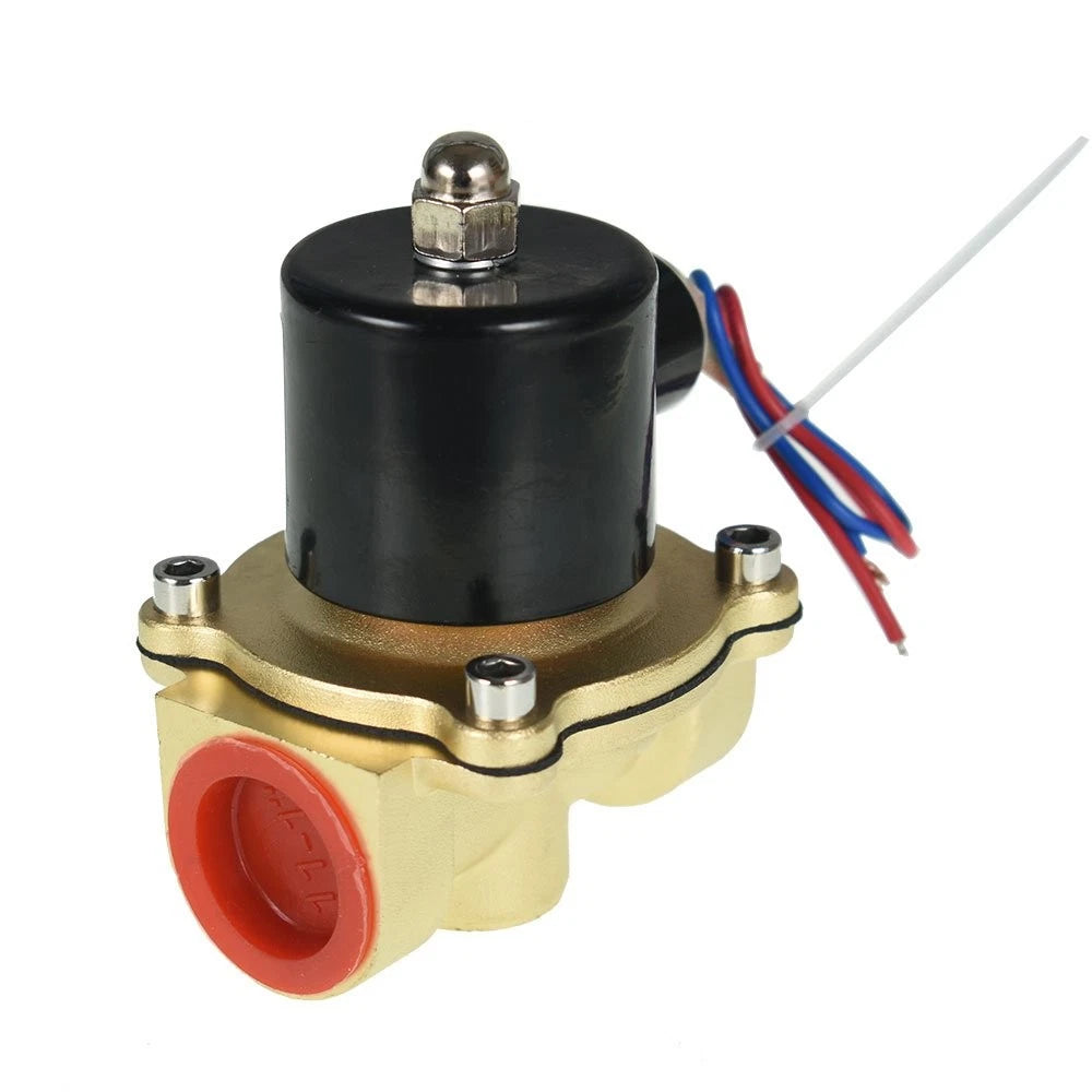 Electric Solenoid Valve for Water Air Gas (AC 110V 120V, 1" NPT)