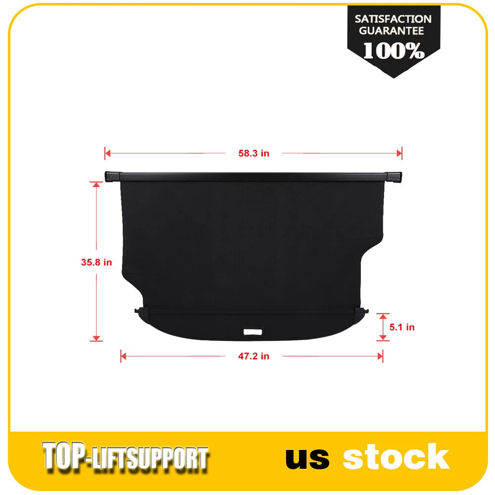 Retractable Rear Cargo Security Trunk Cover for Kia Telluride (2020–2024)