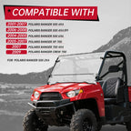 Folding Windshield for Polaris Ranger 500 4X4 (2006-2008)