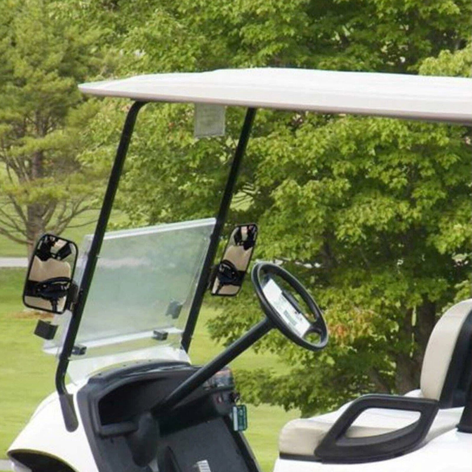 Side Mirrors for Club Car, EZ-GO, Yamaha T9 (Fits )