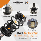 Pair Front Complete Struts w/ Coil Spring for Kia Sorento (2016–2020)