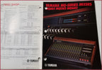 Mixing Console Sales Brochure for Yamaha MQ Series (MQ802, MQ1202, MQ1602)