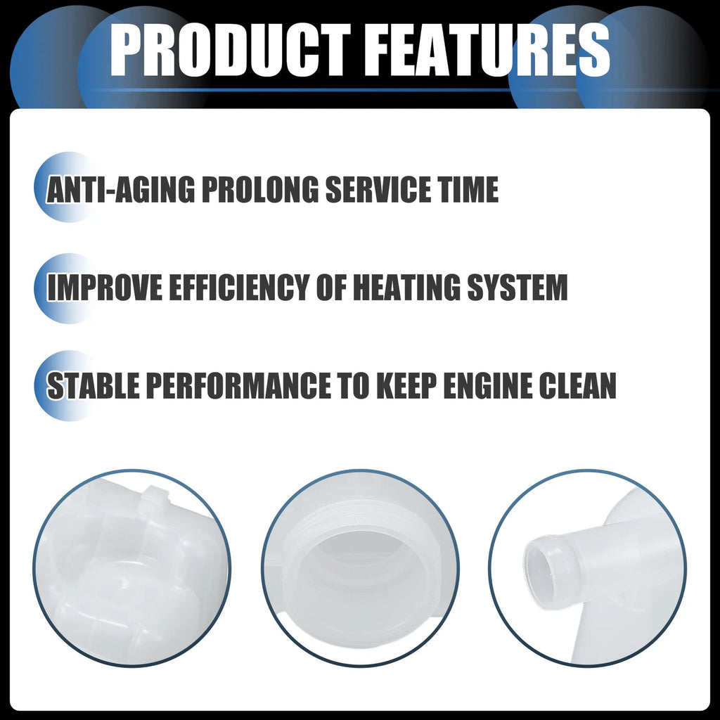 Set of 1 Coolant Expansion Overflow Tank w/ Cap No. 22950436 for Buick Regal (2011–2017)