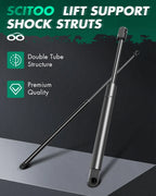 2 Hood & 2 Trunk Lift Supports Gas Springs Struts for Cadillac CTS (2004–2007)
