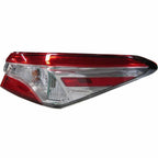 Replacement Passenger Outer Tail Light Assembly w/o Smoked Tint for Ford Ranger (2011–2018)
