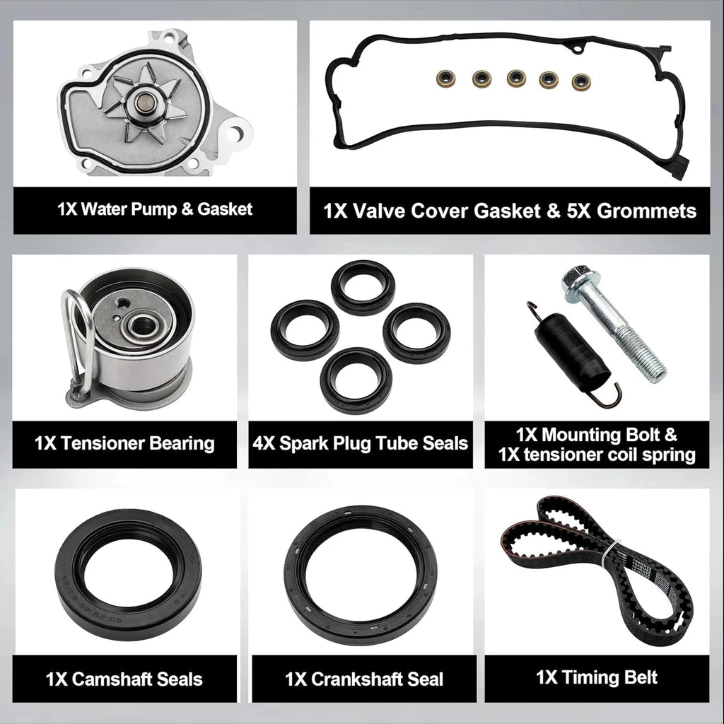 Timing Belt Kit with Water Pump for Honda Civic DX (2001-2005)