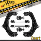 Set of 6 Front Control Arm Sway Bar Tie Rod Ends for Ford Explorer (2006–2010)