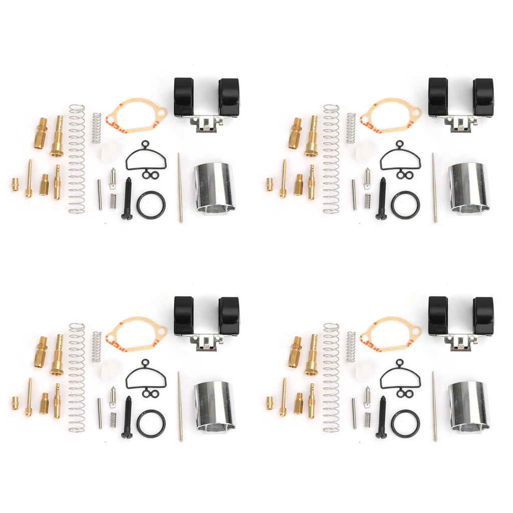 Set of 4 Carburetor Repair Kits for PWK Keihin OKO (Motorcycle)