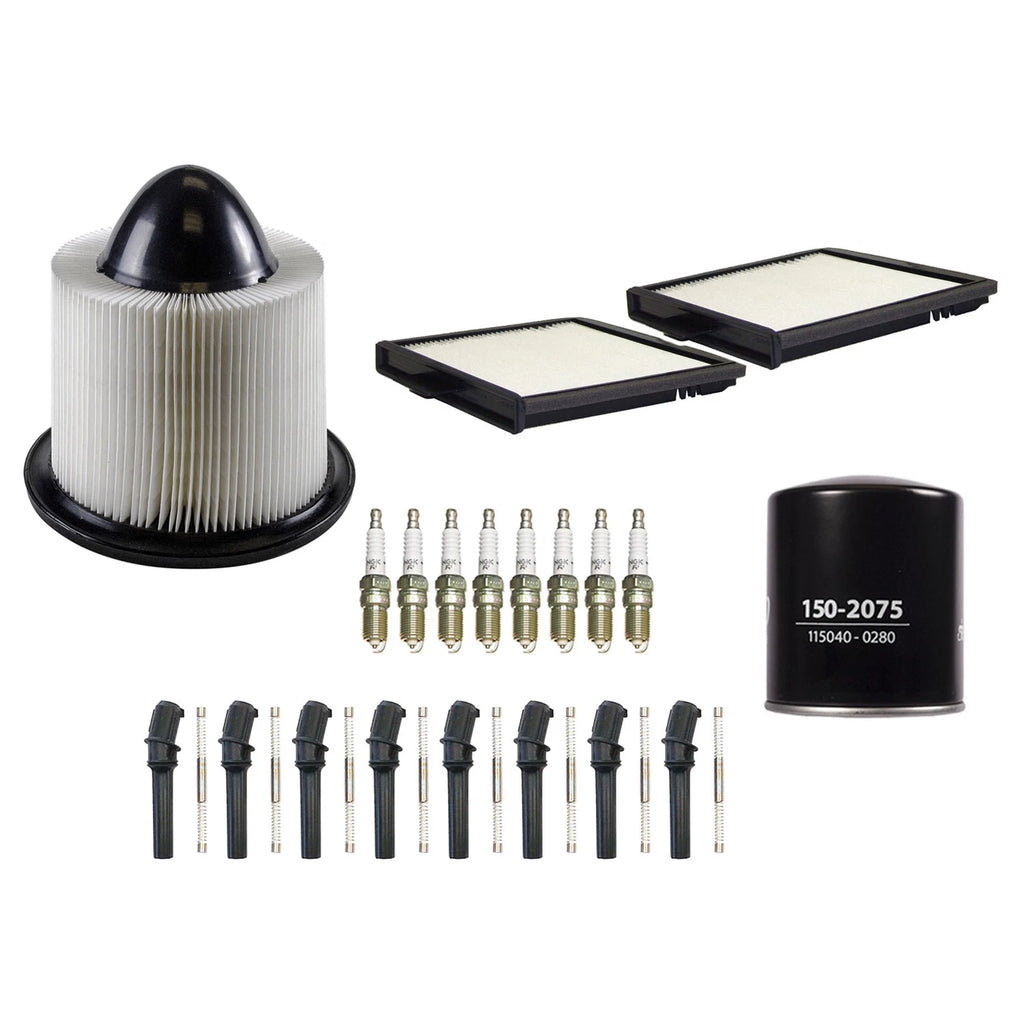 Tune Up Kit with NGK 8 Spark Plugs & Boots for F-150 F-250 (2004–2008)