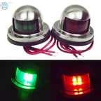 LED Bow Navigation Lights for Marine Boat Pontoon (12V)