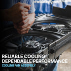 Cooling Fan for Chrysler Town & Country (2001–2005) Right Side
