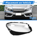 Car Front Right Headlight Lens Cover for Mercedes-Benz E-Class (2016-2021)