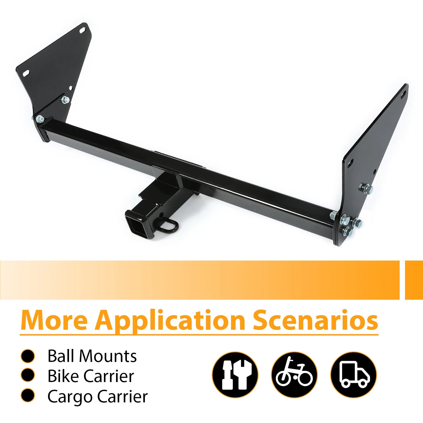 Class 3 Trailer Rear Bumper 2" Tow Hitch Receiver #13416 for Toyota RAV4 (2019–2023)
