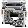 Halogen Headlight Set for Ford F250 F350 SuperDuty (2020–2022) w/Bulb