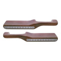 Wood Armrest Set with Amber LED for Peterbilt 1987–2001