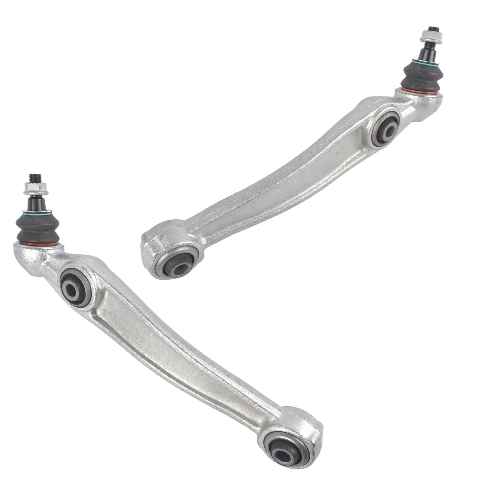 Set of 2 Front Lower Rearward Control Arms w/ Ball Joint for BMW X5 X6 (2007–2014)