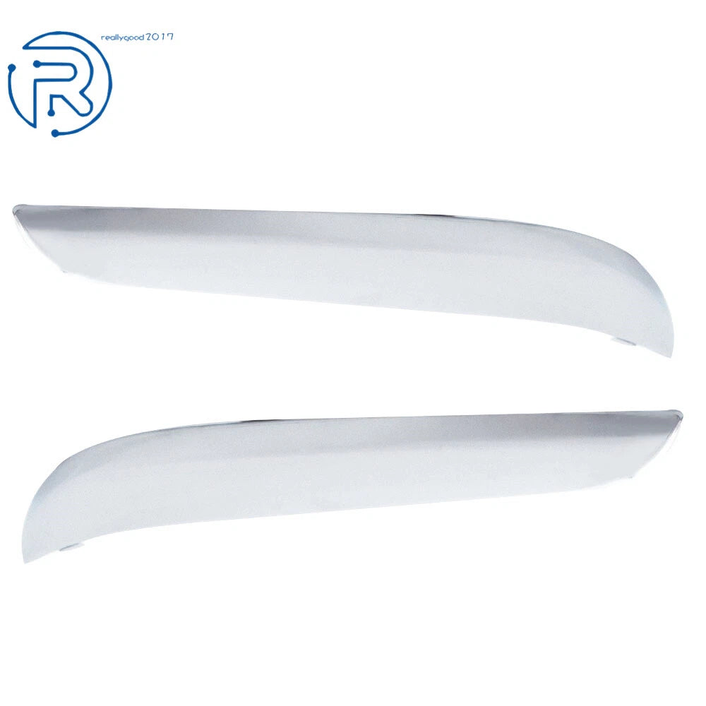 Set of 2 Chrome Front Bumper Moldings for Chrysler 300 (2011-2014)