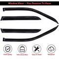 Set of 4 Window Visors for Honda CR-V (2002–2006)