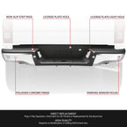 Chrome Rear Step Bumper Assembly for Ford Ranger (2019–2023)