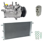 AC Compressor Kit with Condenser for Ford F-150 3.3L V6 (2021–2021)
