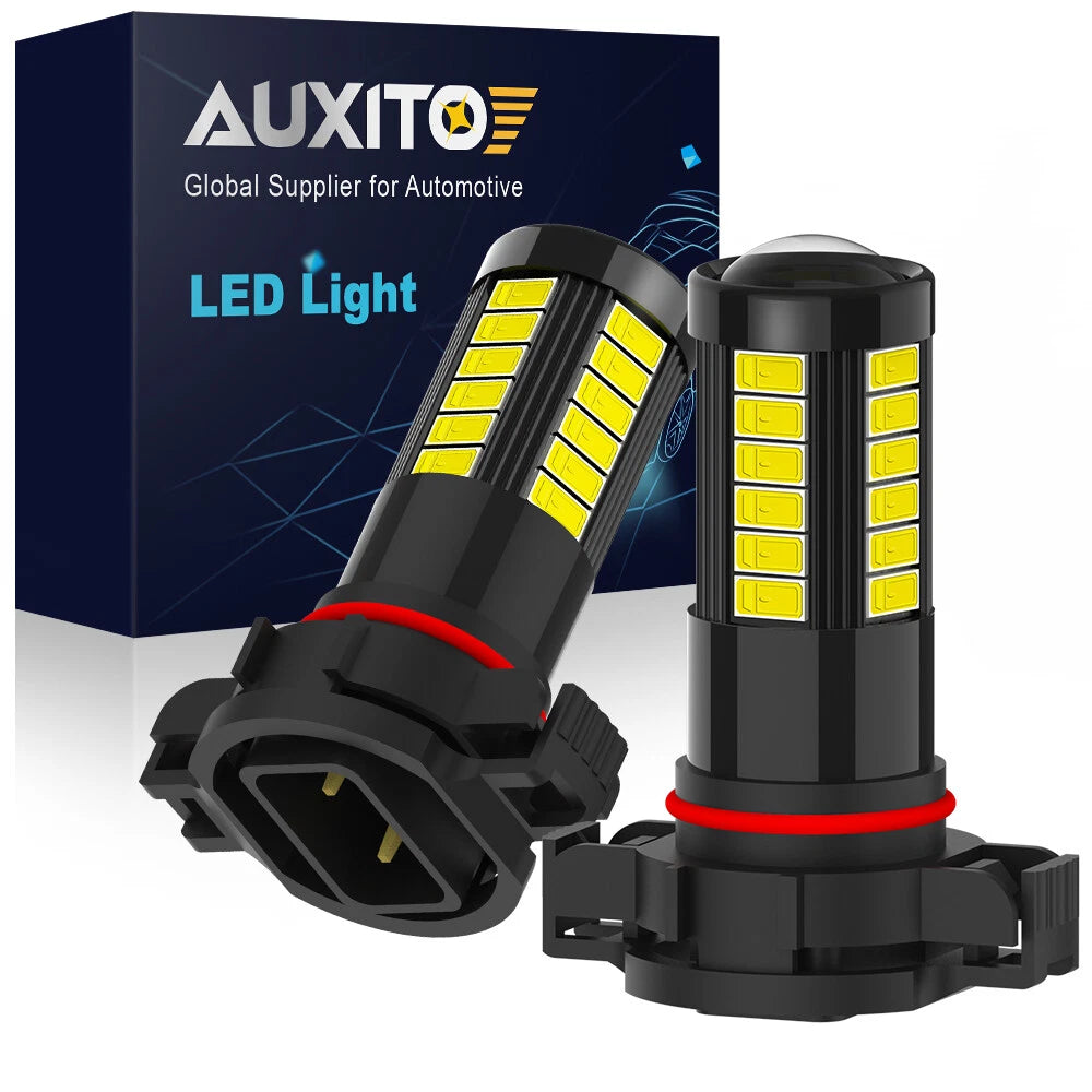 Super Bright LED Fog Light Bulbs for H16 Vehicles