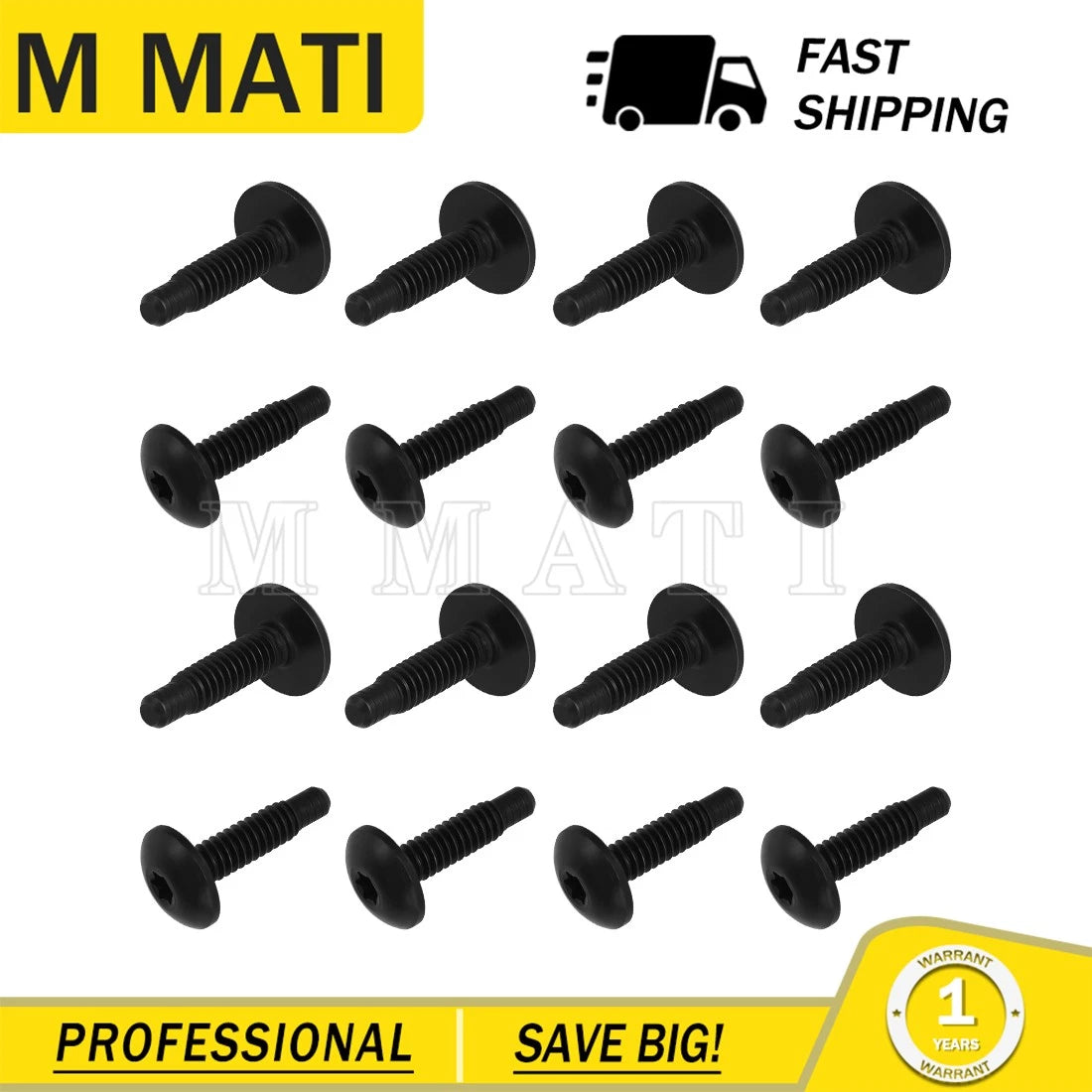 16X Body Rack Bolts for Polaris Sportsman Xplorer Magnum (7517685 7515194 7518520)