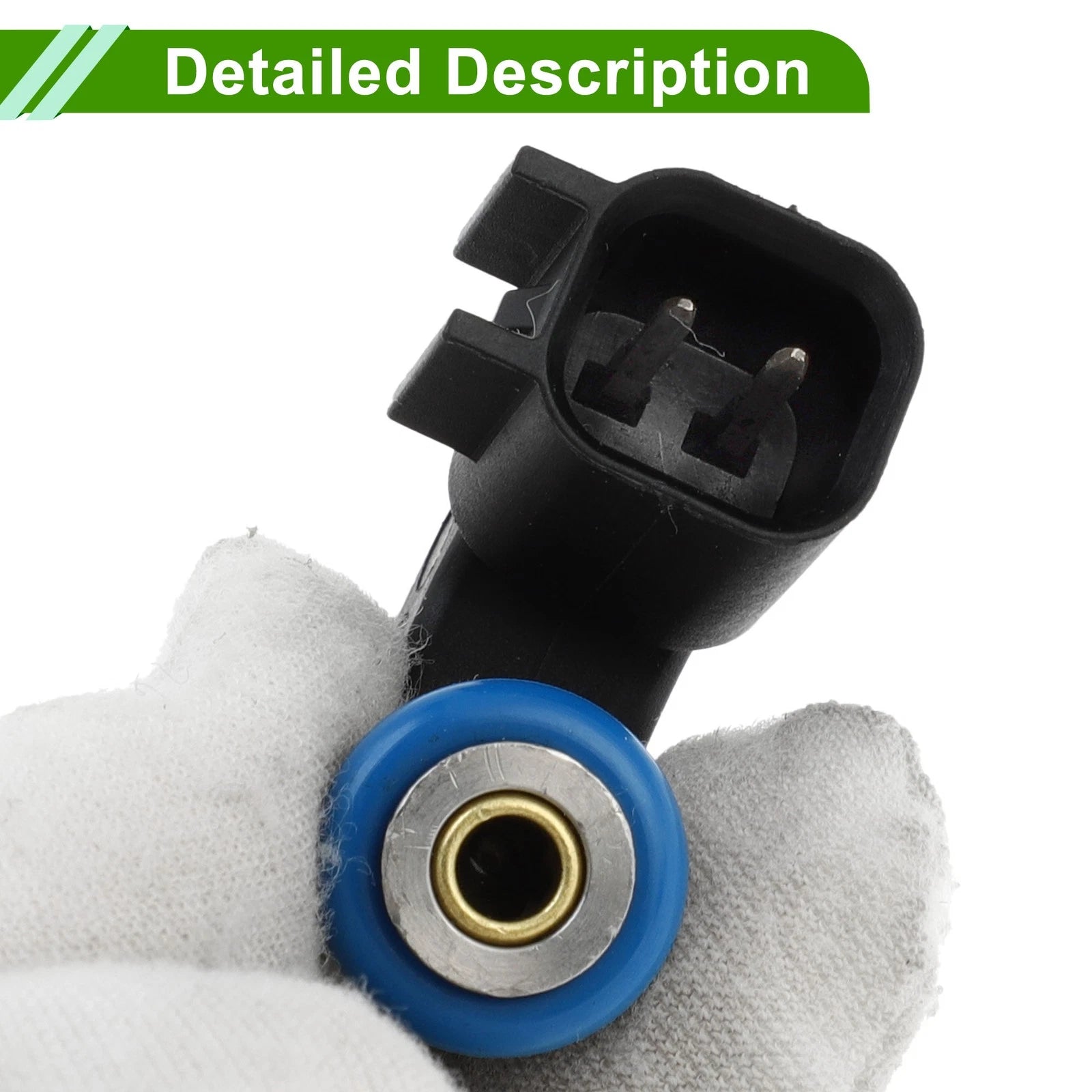 Fuel Injector No. 12633784 for Chevrolet Malibu 2.4L (2013–2014) 1 Pc Black
