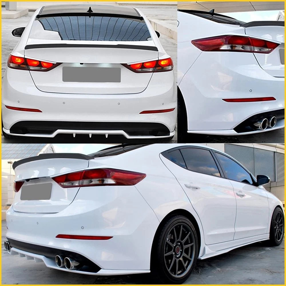 Set of 2 Rear Bumper Reflectors for Hyundai Elantra (2017–2018)