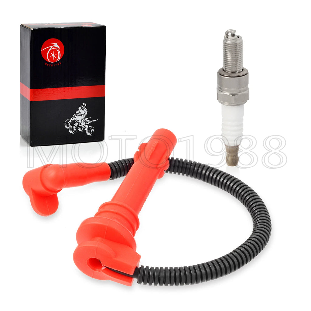 Ignition Coil Cap with Wire and Spark Plug for Polaris Sportsman 570 (2014–2023)