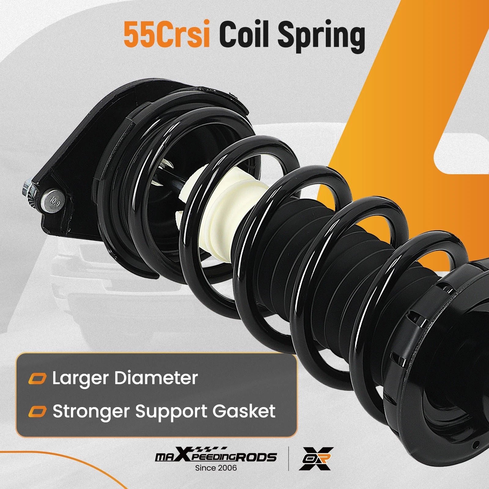 Pair Rear Complete Struts w/ Spring Assembly for Subaru Legacy (2010–2012) 172690