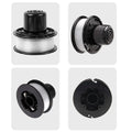 4Pcs Trimmer Spools Kit for Black & Decker RS-136 ST4000/ST4500 (N/A)