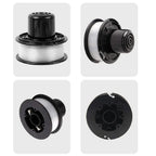 4Pcs Trimmer Spools Kit for Black & Decker RS-136 ST4000/ST4500 (N/A)