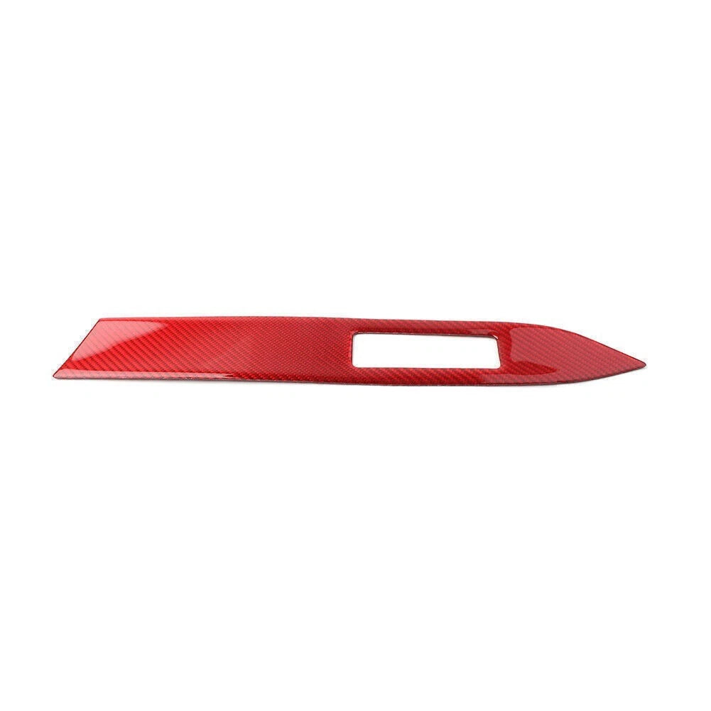 Carbon Fiber Dashboard Panel Cover Trim for Ford Mustang (2015–2019) RHD