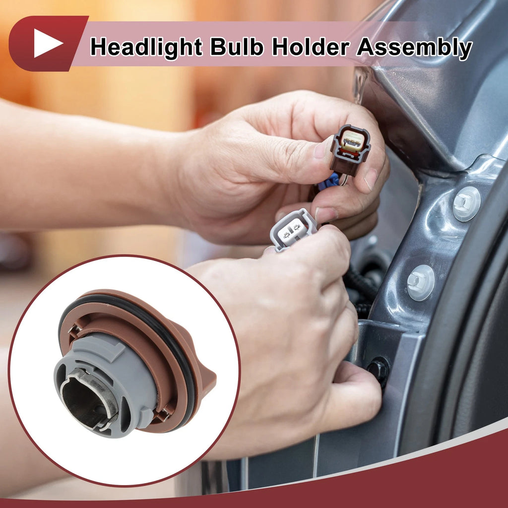 Headlight Bulb Holder Assembly for Kia Sorento (2011–2015) No. 92166-1U000