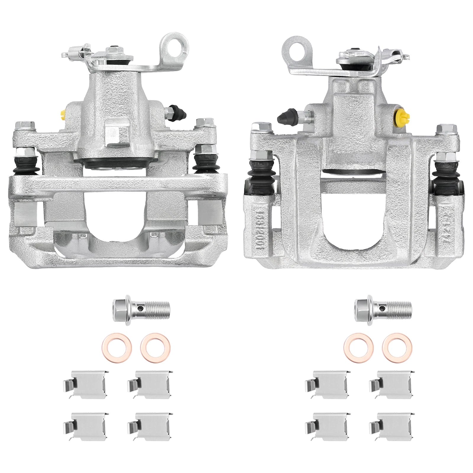 Rear Brake Calipers with Bracket for Dodge Journey (2009–2012) Pair