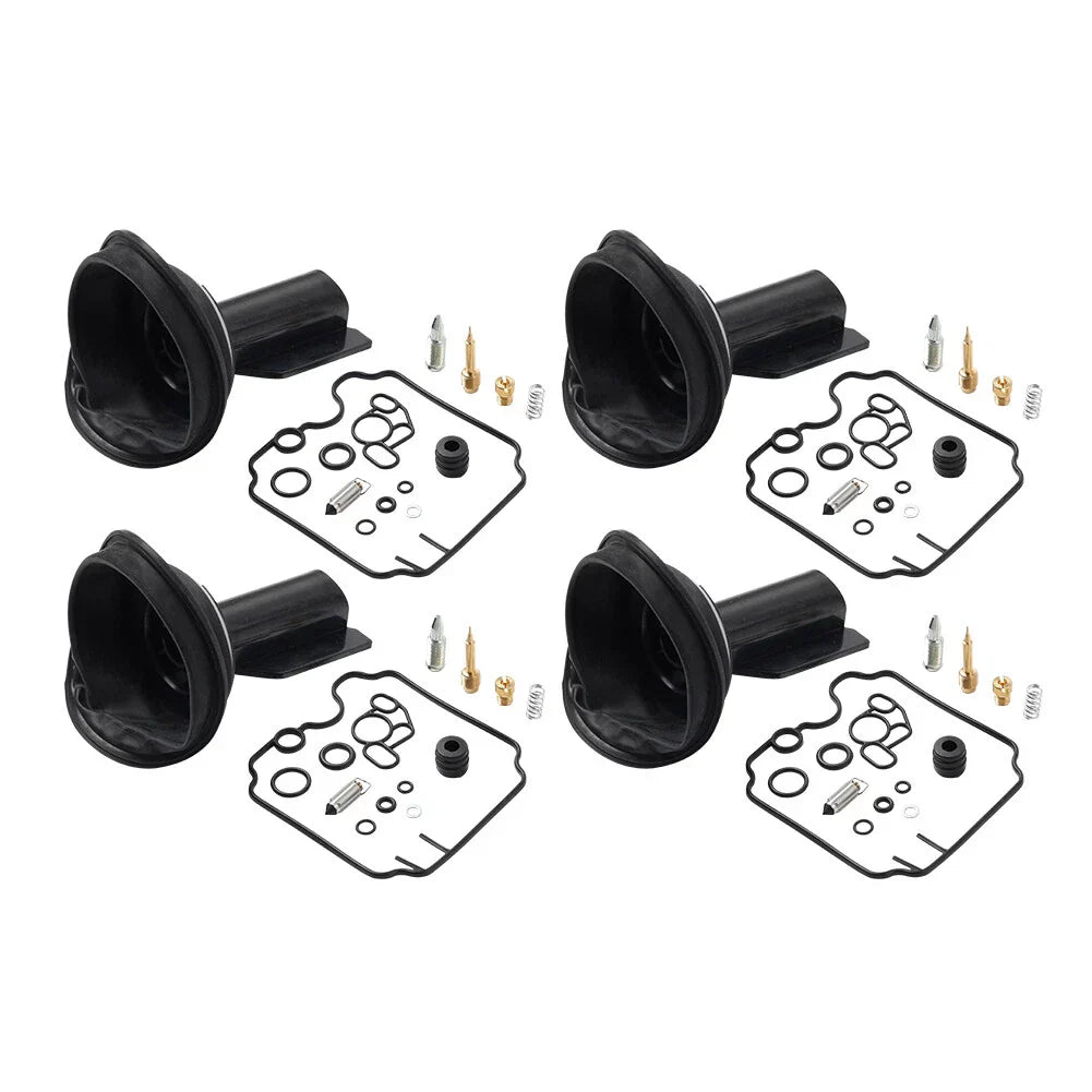 4 x Carburetor Repair Kits for Yamaha FZR1000 EXUP (1989-1995)