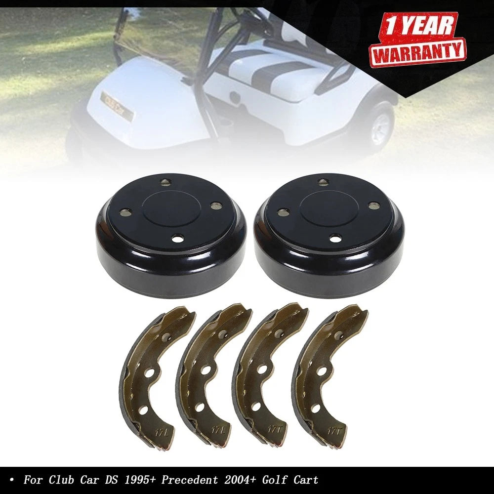 Brake Drum and Shoe Kit for Club Car DS/Precedent (1995–Present)