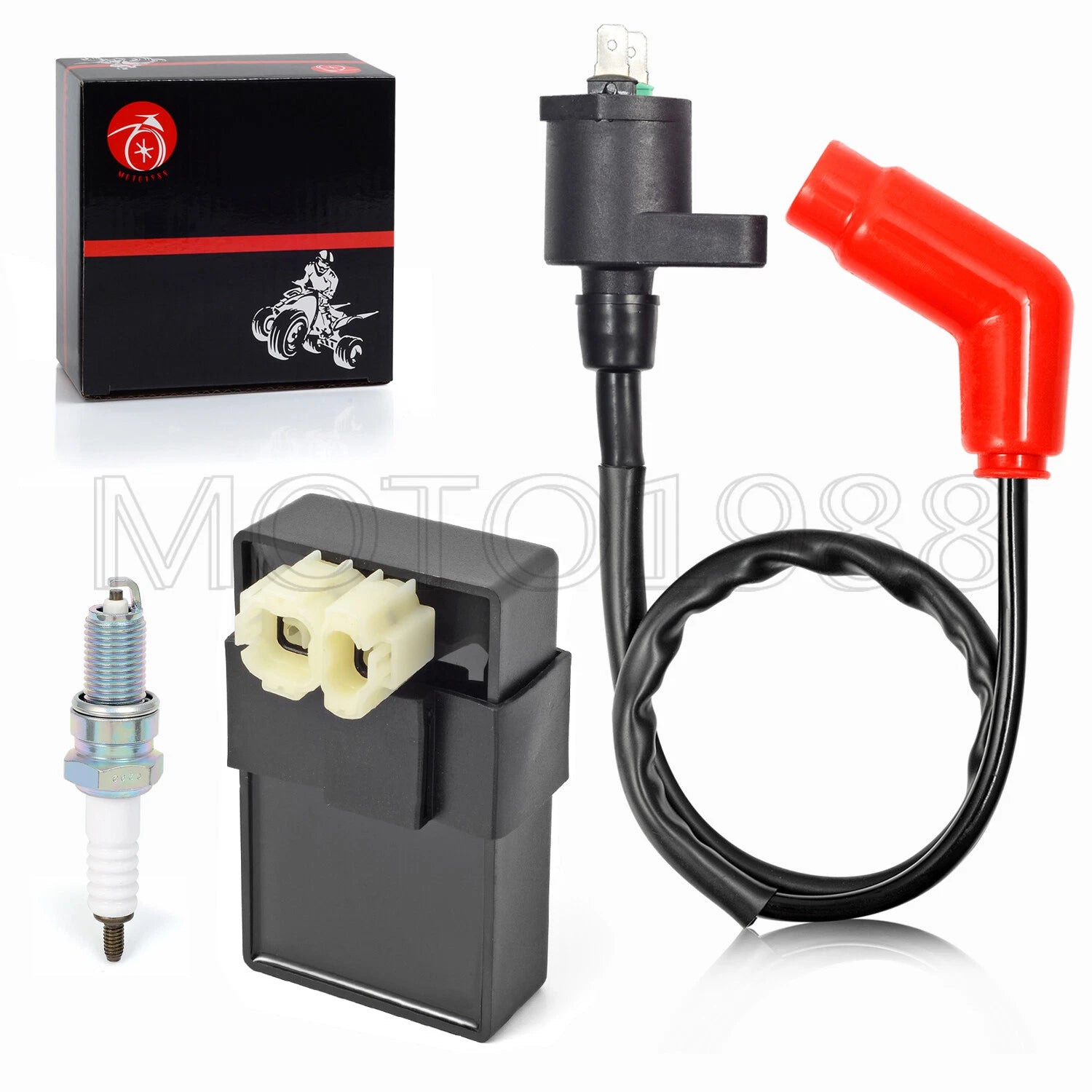 Igniter CDI Box & Ignition Coil for Honda TRX300EX (1993-2006)