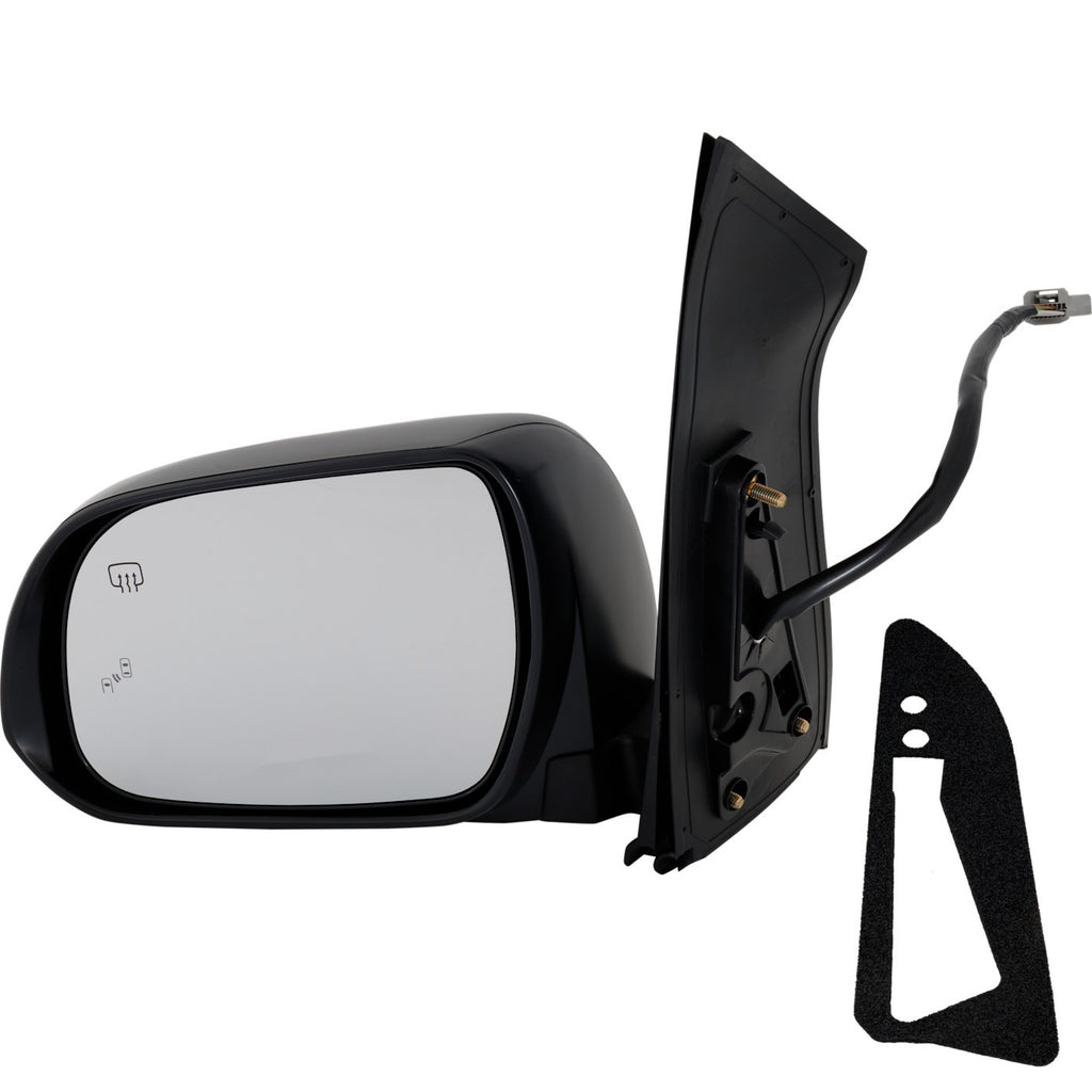 Driver Left Side Heated Mirror for Toyota Sienna (2015–2017)