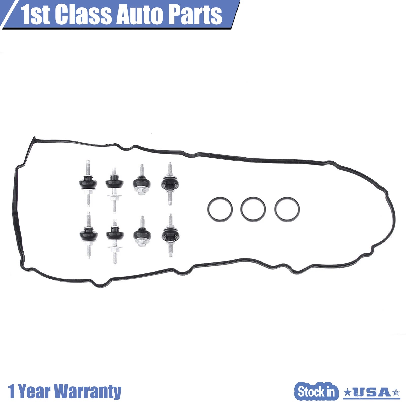Left Engine Valve Cover with Gasket for Chrysler Sebring Dodge Avenger (2006–2010)
