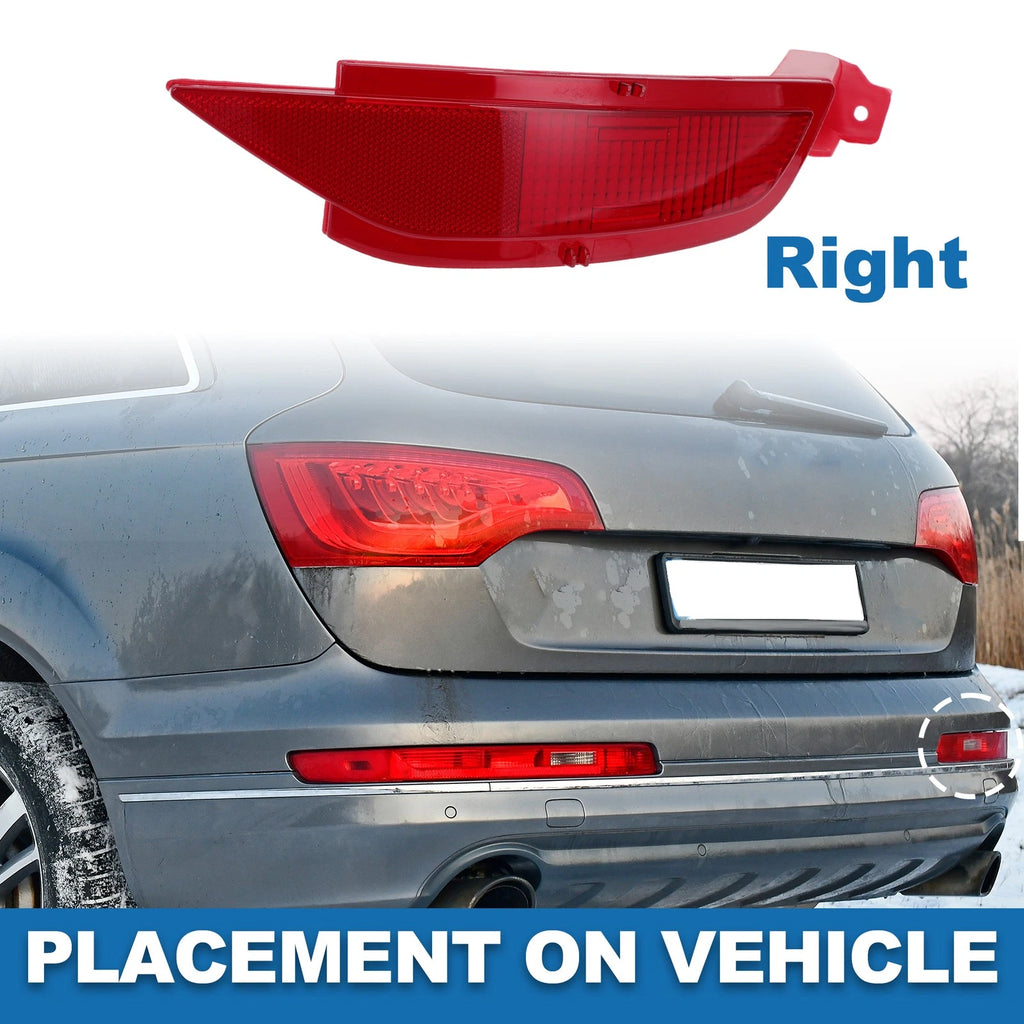 1pc Rear Right Bumper Tail Light Shell for Ford Fiesta (2009–2015) ABS