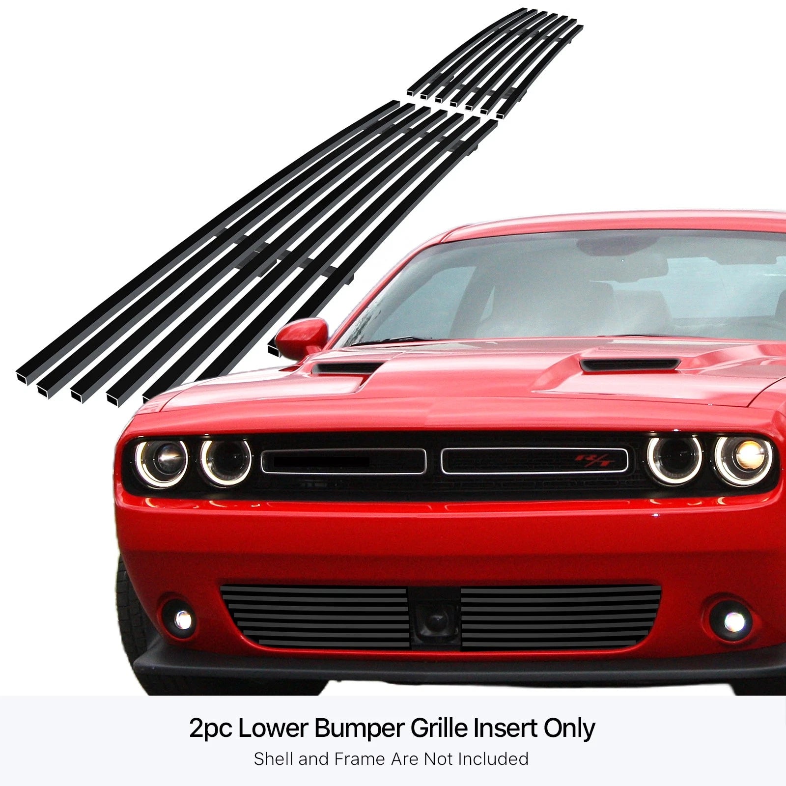 Stainless Black Billet Grill for Dodge Challenger (2015-2023)